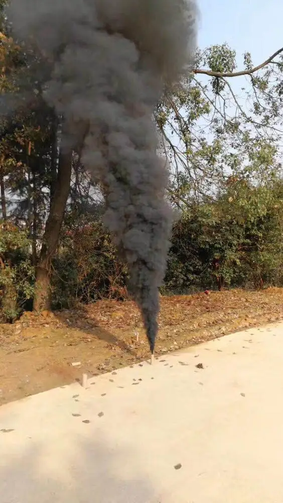 Factory Made Wedding Colorful Fireworks Smokes Two Side Smoke Flare Spinning Toy Color