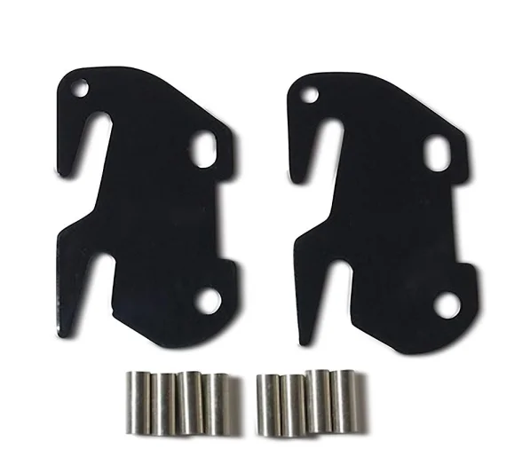 Bed Rail Hook Plates Headboard Footboard Attachment Brackets Set