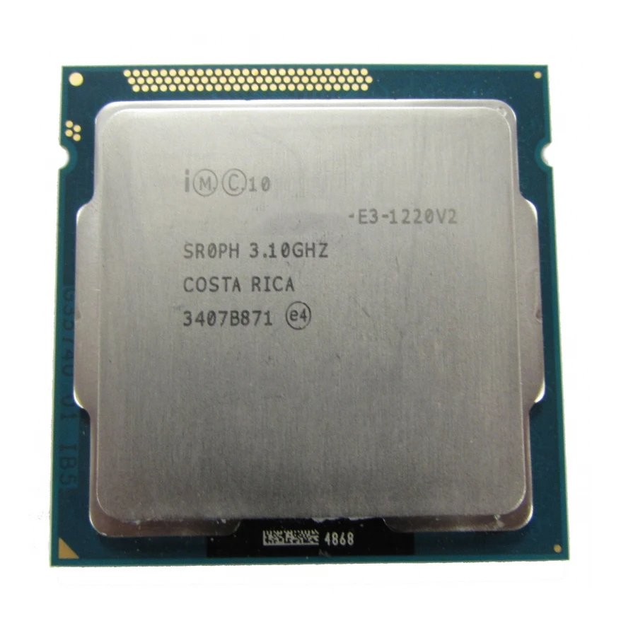 Tray CPU Server Processor Part LGA 2011 E3 1220v5 1230 1240 1270 1280 1225 1245 1275v5 1260L V6 Server CPU