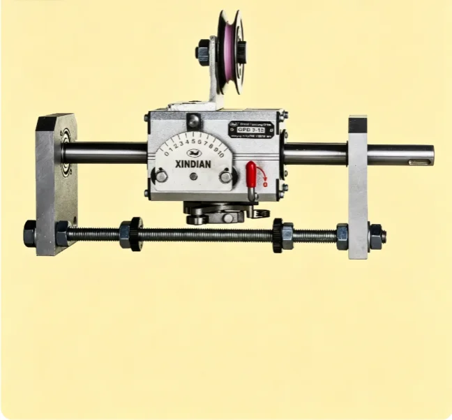 TEBAK GGP15C Large Aluminum Alloy Cable Drum Winding Head High Speed Traverse Rolling Ring Traverse Drive