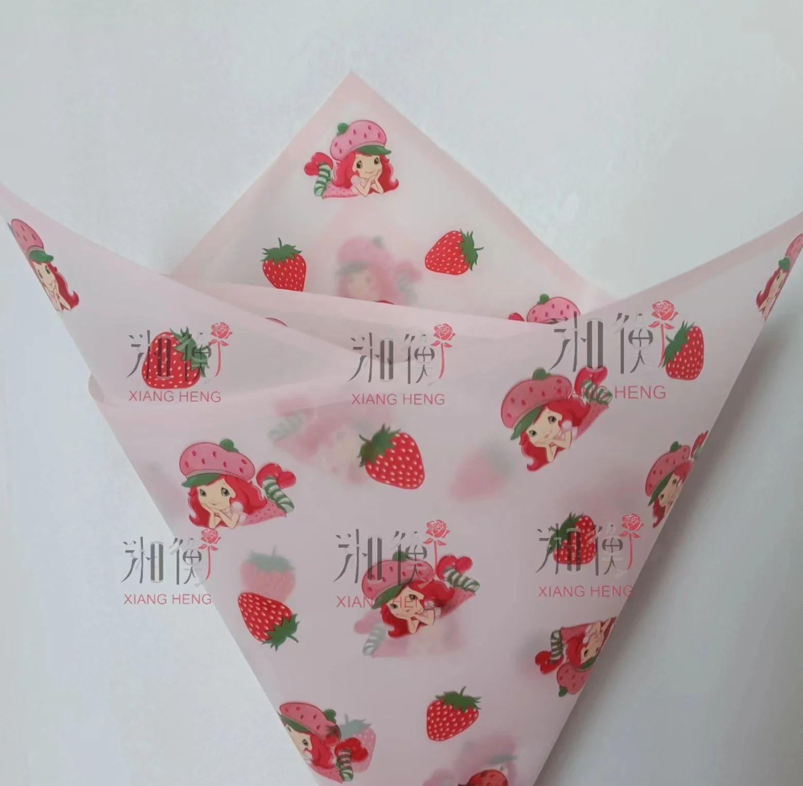Newest Design Flower Wrapping Paper Bow and Little Girl Flower Wrapping Paper Wholesale Florist Materials
