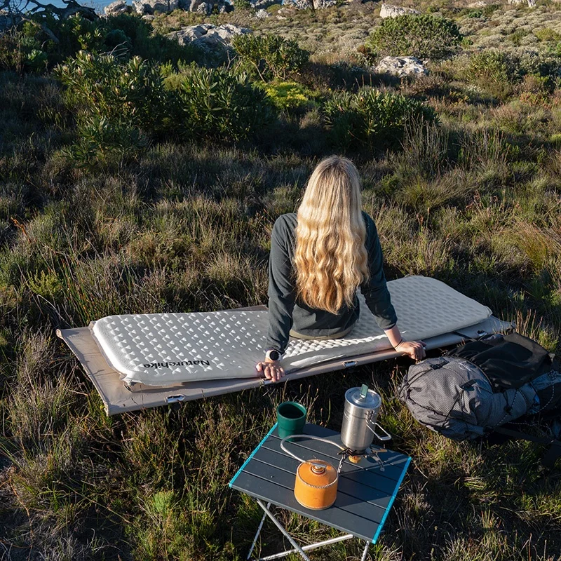 Naturehike udendørs vandreture Ultralet svamp campingmåtte selv oppustelig liggeunderlag