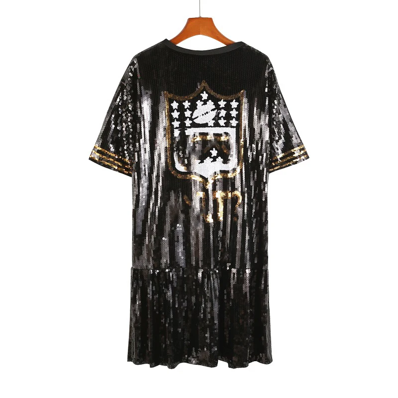 saints sequin jersey dress Game Day For New Orleans Women Sequin Dress Plus Size Gold sequin
