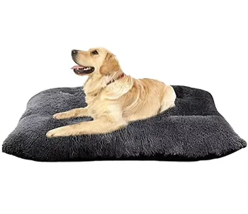 Great Products Indoor Outdoor Luxurious Soft Protective dog bed plush  pet mat bed for Large Pets