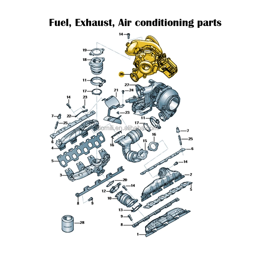 Hotsale Auto Ersatzteile passend für BMW 1er 3er 5er x1 x2 x3 x4  
