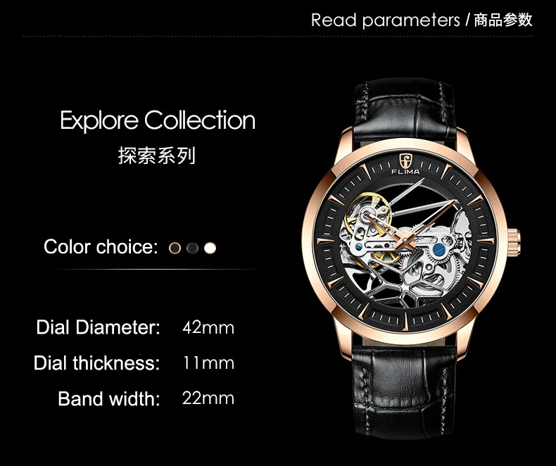 New Arrived Classic Fashion Good Quality Mechanical Wrist Watch For Men