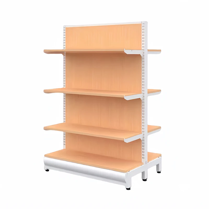 Custom Metal Retail Shelf Display Adjustable Supermarket Racks Steel