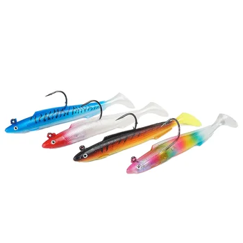 Soft Shad Jig Bait Internal Lead Weighted Floating Bait 15g/30g/40g for Saltwater Fishing & Sea Bass – Soft Lure – view 3