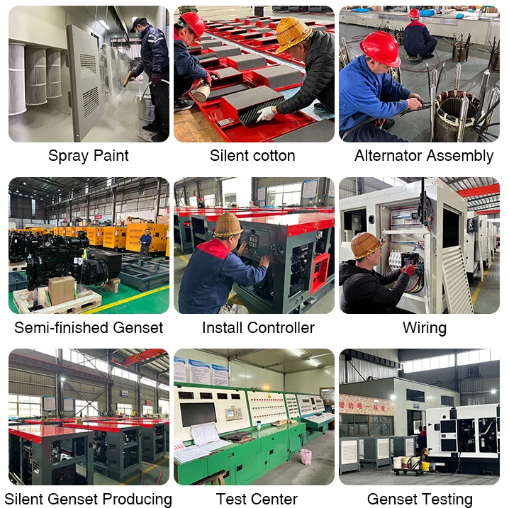 Silent Generator for Sale Three Phases 22kva Compact Genset 18kw 20kw 20000 Watt 30kw 24 Kilowatt Diesel-generatorwith Ats