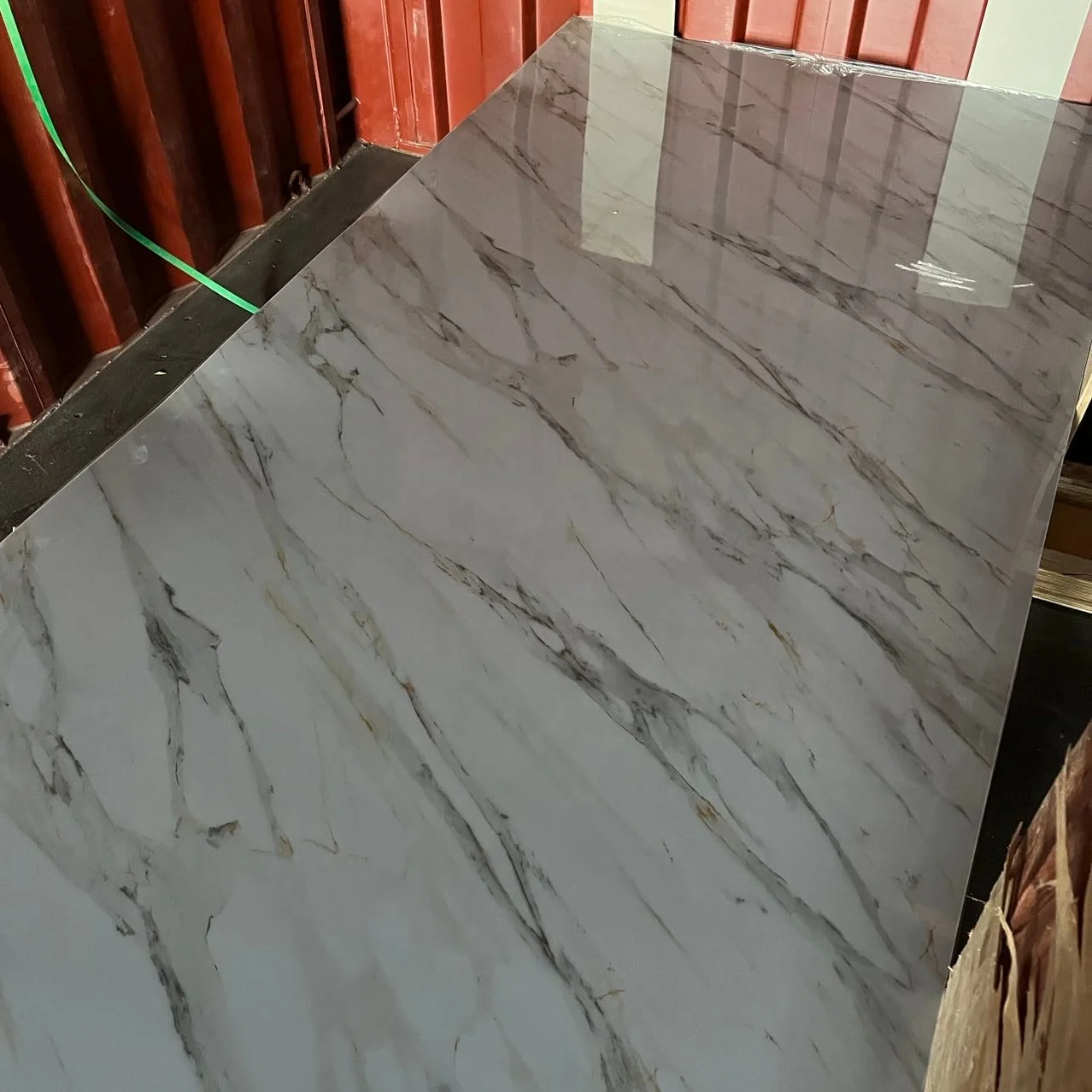 4X8 Ft Pvc Uv Marble Sheet Uv Wall Panel Marble Alternative 3Mm Pvc Uv Sheet Panel