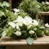 Composizione floreale da tavolo
