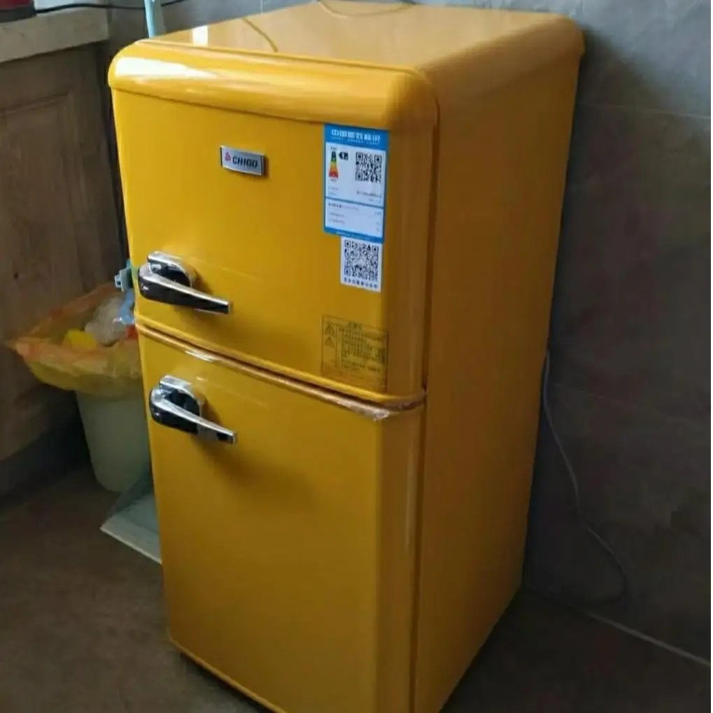 冷凍冷蔵庫トップ72Lレトロスタイル小型冷蔵庫| Alibaba.com