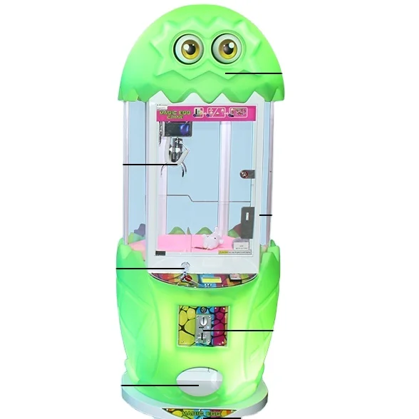 Switch Power Vending Magic Box Coin Operated Doll Indoor Amusement Large Size Claw Machine for Adult