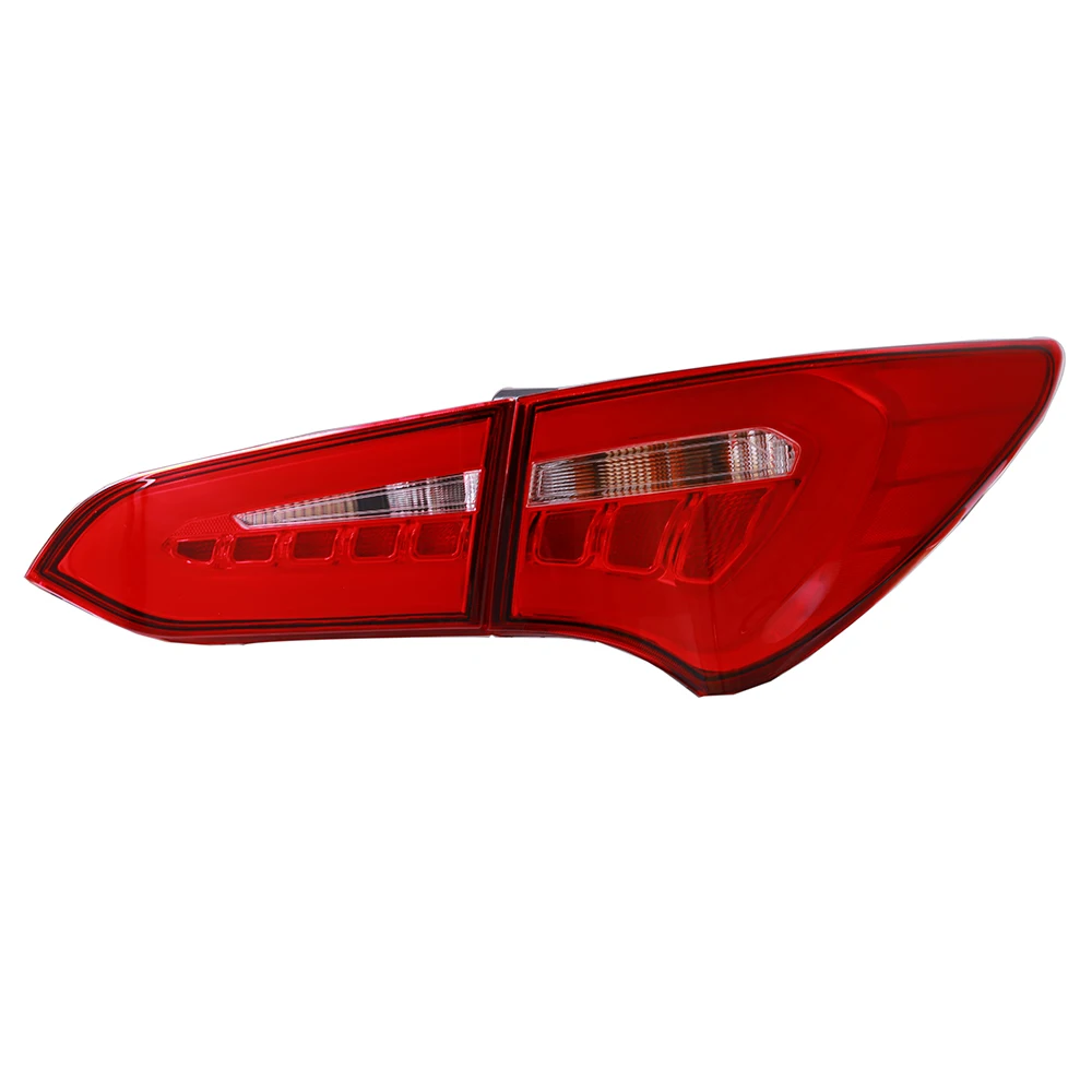 High Quality Taillamp High Performance Rear Light For Hyundai IX45/New Santa Fe tail light 2014-2016 With Moving LED Taillight details