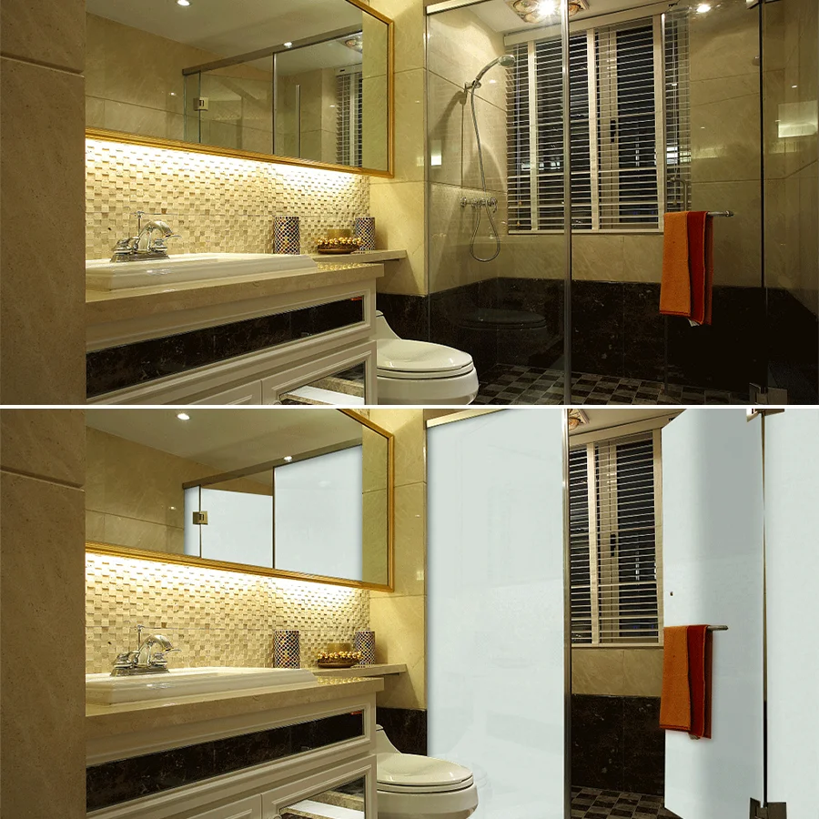 PDLC Glass Films Smart PDLC Glass Film for Home Use Smart Tint