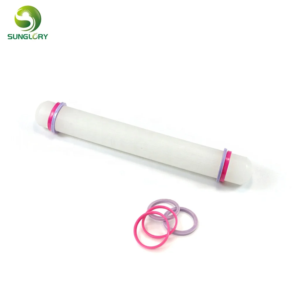 Кухня Белый антипригарный Glide Sugarcraft торт Скалка помадка торт тесто ролик Embosser украшения выпечки инструменты для тортов