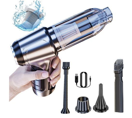 Мини-пылесос с насосом