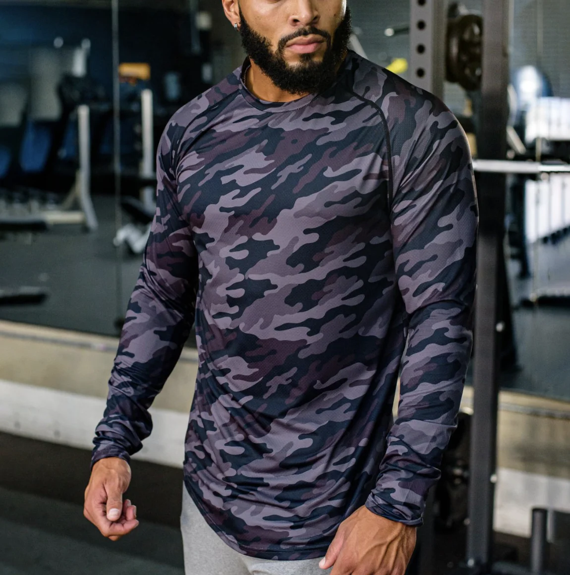 Custom Fall Men New Gym Fitness Long 