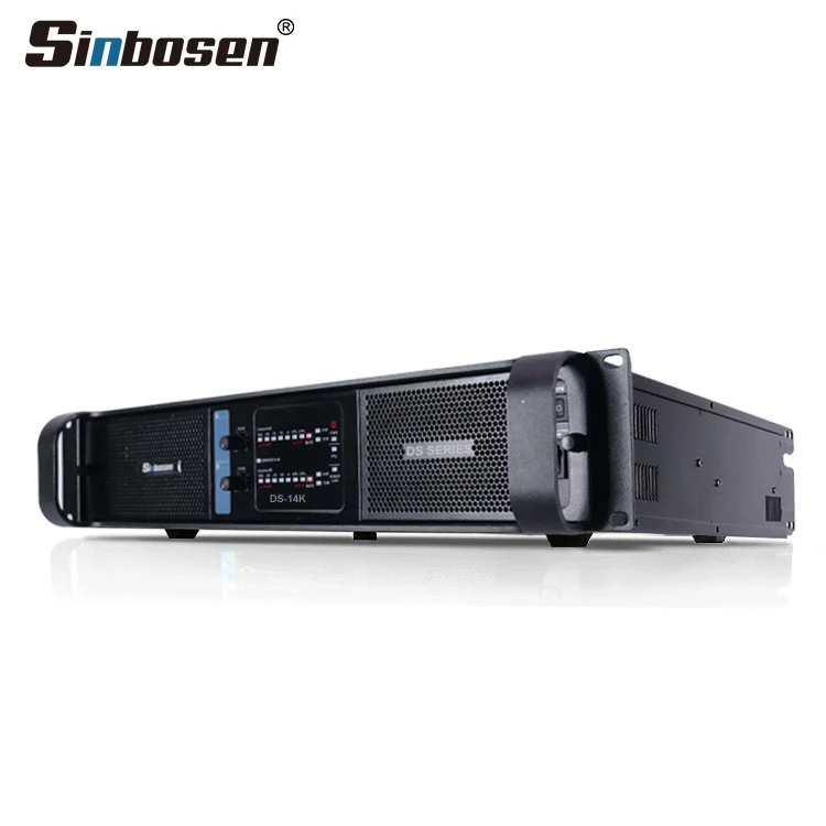 Sinbosen усилитель мощности 5000 Вт FP14000 Профессиональный Двухканальный для 21-дюймового сабвуфера