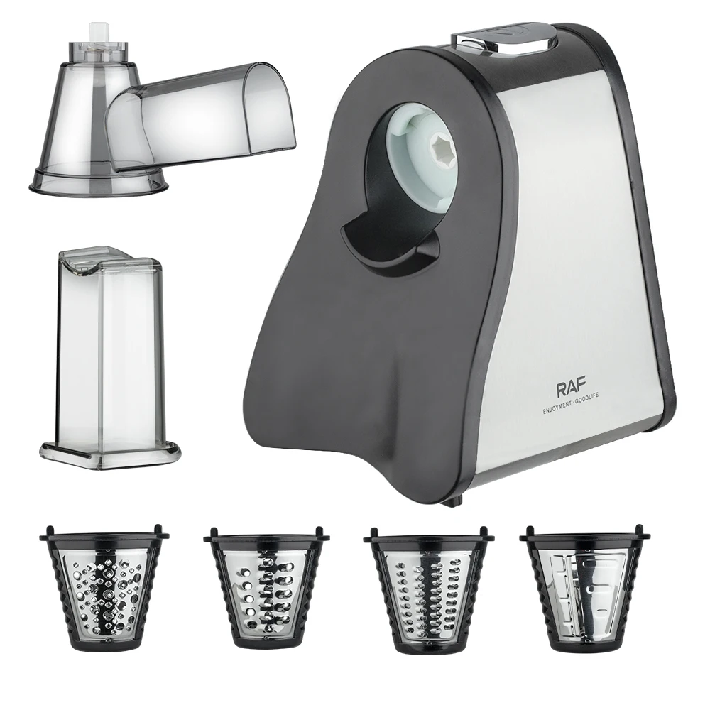 RAF Multifunction Salad Mincing Fufu Machine Yam Pounder Processor Shred Vegetables Food Chopper Electric Slicer