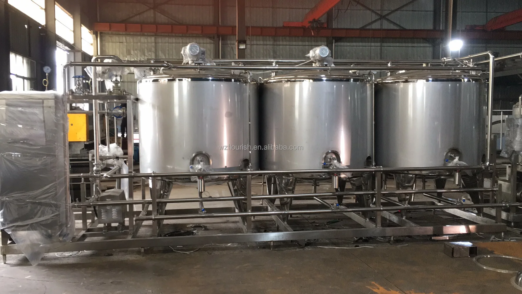 Stainless Steel Split Type CIP Cleaning System Clean in place