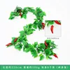 Red chili vines (small fruit)