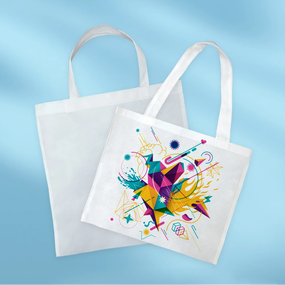 Subbank Sublimation Bags Blank Promotional Non-woven Tote Bags Custom ...