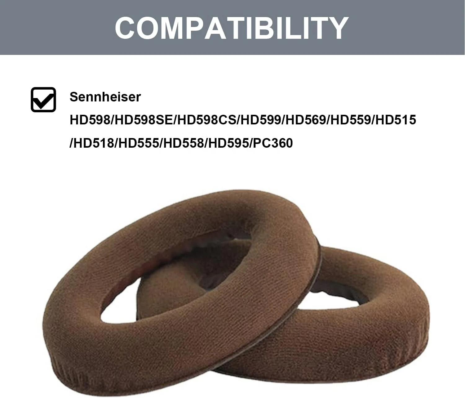 Replacement Earpads Sennheiser Hd 598 Se Earpads Velvet EarPads