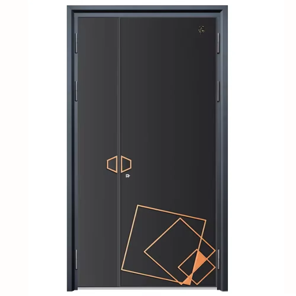 Fashion Design Aluminium Folding Patio Exterior Security  Aluminum Bi Folding Tempered Glass Patio Glass Door residential Doors