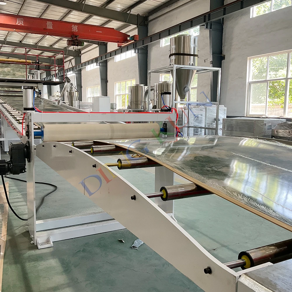Pvc Carbon Crystal Plate Making Machine Manufacturing Plant Machine