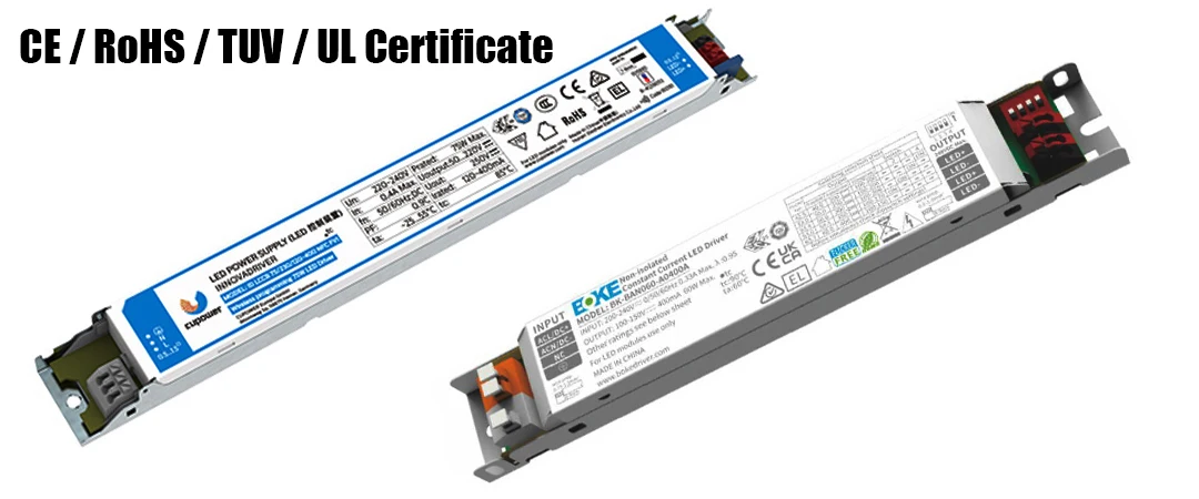 Rotatable Low UGR Profile LED linear light with reflector lens for supermarket warehouse office 110Lm/W 5years warranty