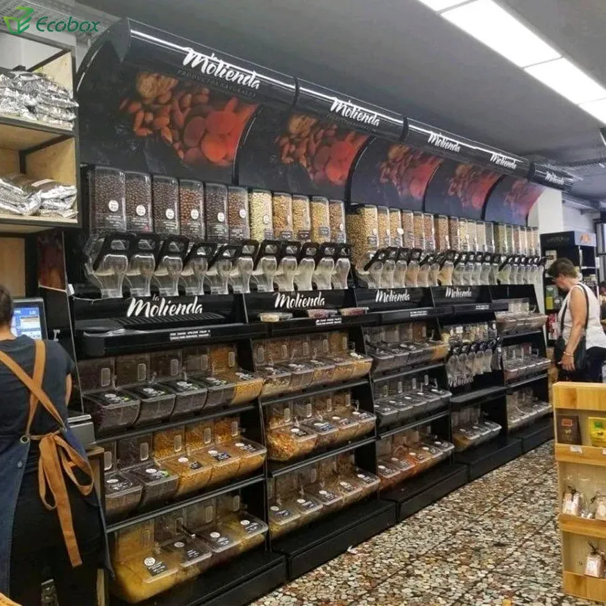 Newest Design Candy Store Equipment Modern Used Candy Display Racks