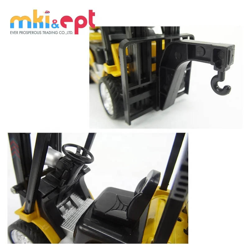 Лидер продаж игрушечный вилочный погрузчик детский металлический строительные игрушки высшего качества