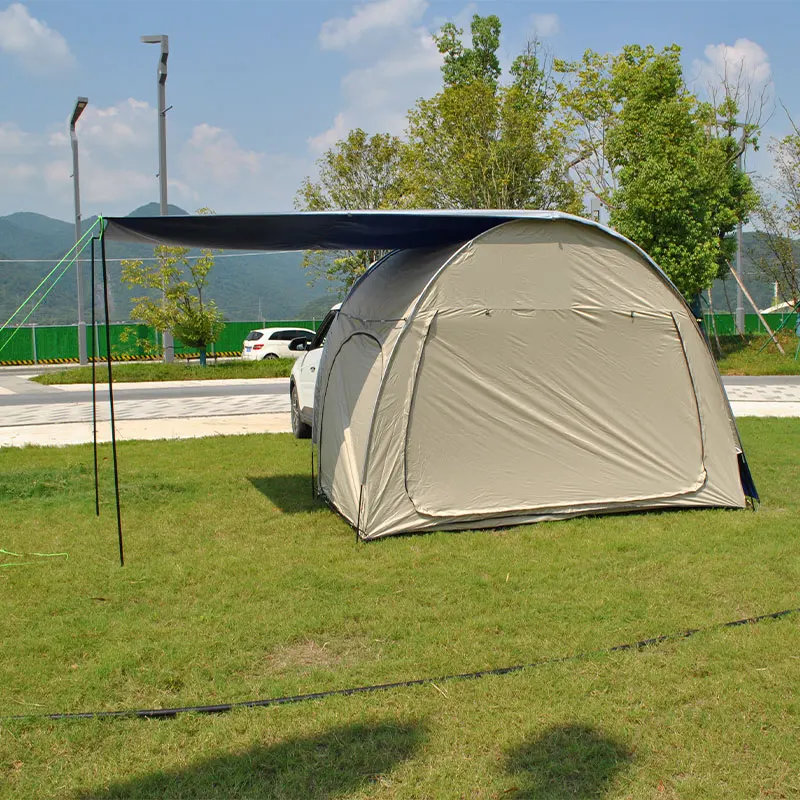 2-Personen-SUV-Zelt fr Camping Easy Set Regenschutz und Kofferraum zelt  fr SUV Heckklappe Outdoor Adventures
