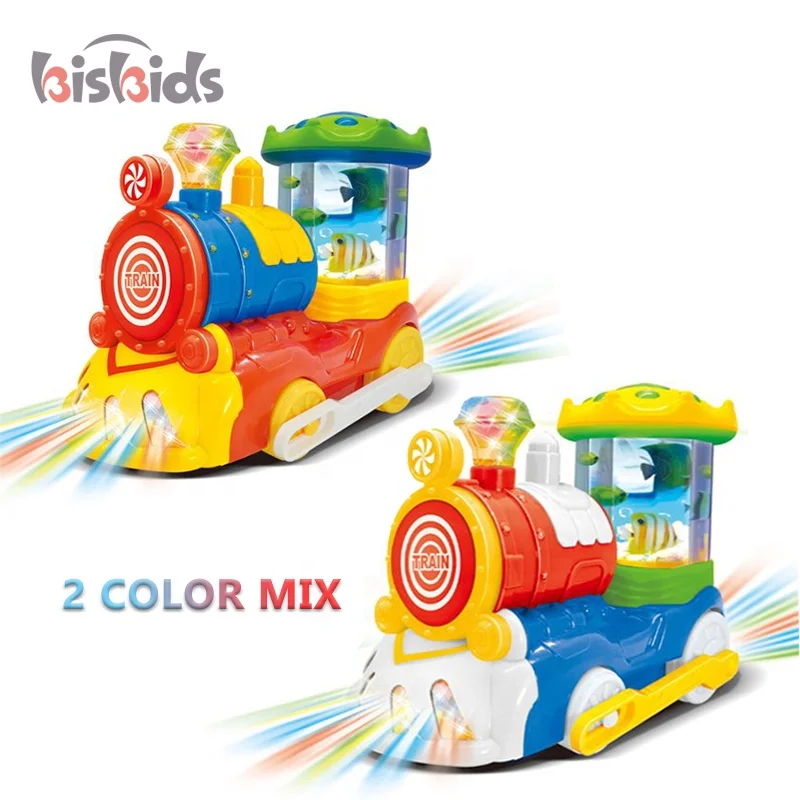 Electric Plastic Toy Train with Music and Light