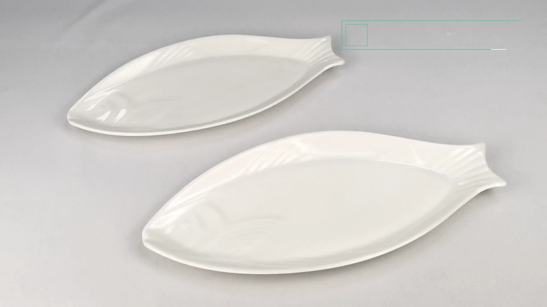Catering Unique Fish Shape Melamine Fish Serving Dishes And Platter