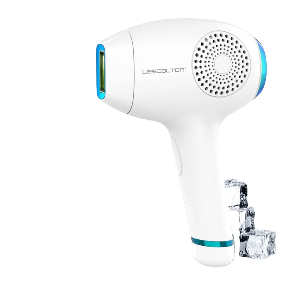 Lescolton Оригинальное заводское косметическое устройство T011C 2 в 1 устройство для омоложения кожи домашнее ледяное лазерное удаление волос