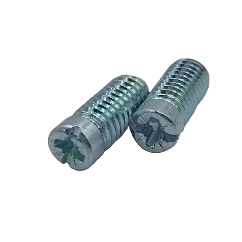 Factory Direct 6X16 Cross Screw Steel Wiring Machine Teeth Zinc Finish Environmentally Friendly Cylindrical Head Metric