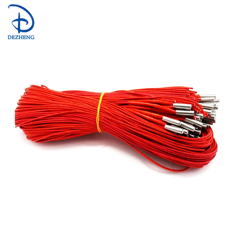 12 В 40 Вт Керамический нагреватель картриджа 6 мм * 20 для экструдера Запчасти 3D принтеров нагревательная трубка нагрев 1 м Экструзионная деталь