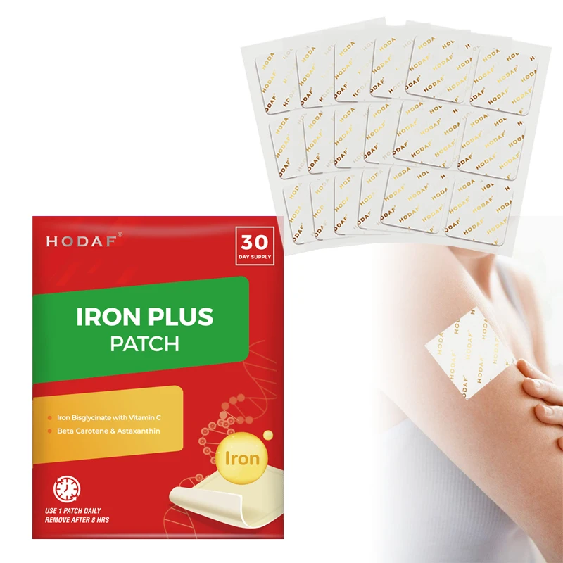 OEM Help Iron Absorb Patch 30 Days Supply Safe Natural Topical Iron Patch
