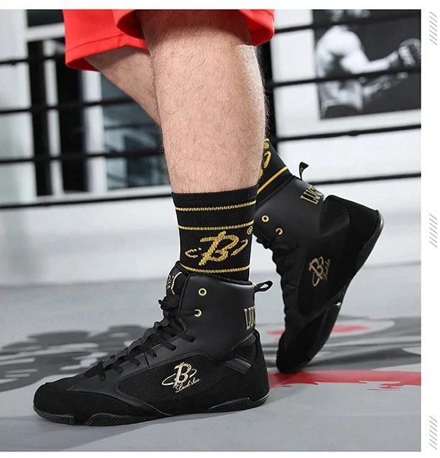 High Quality and Best Price Boxing Shoes Fight Kick Boxing Shoes for Men