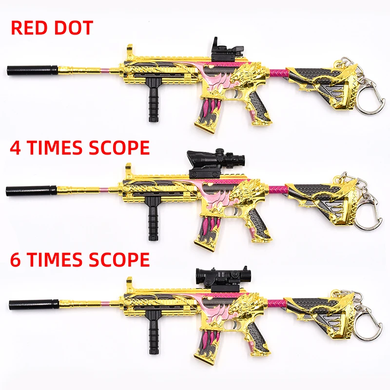 リアルなミニガンモデルメタルおもちゃガンM416ミニチュア