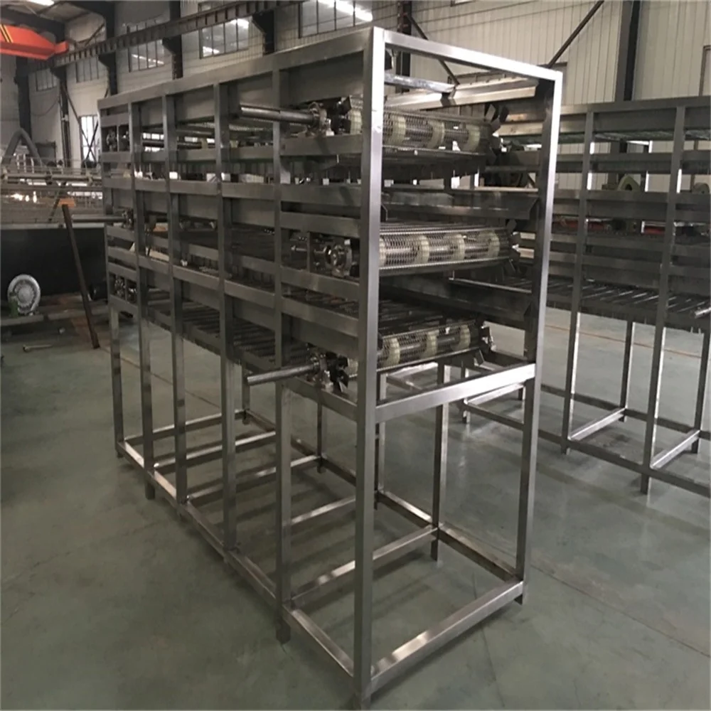 Industrial Microwave Spice Drying Machine Tunnel Conveyor Dryer Stainless Steel for Chilli Powder Restaurants Manufacturing