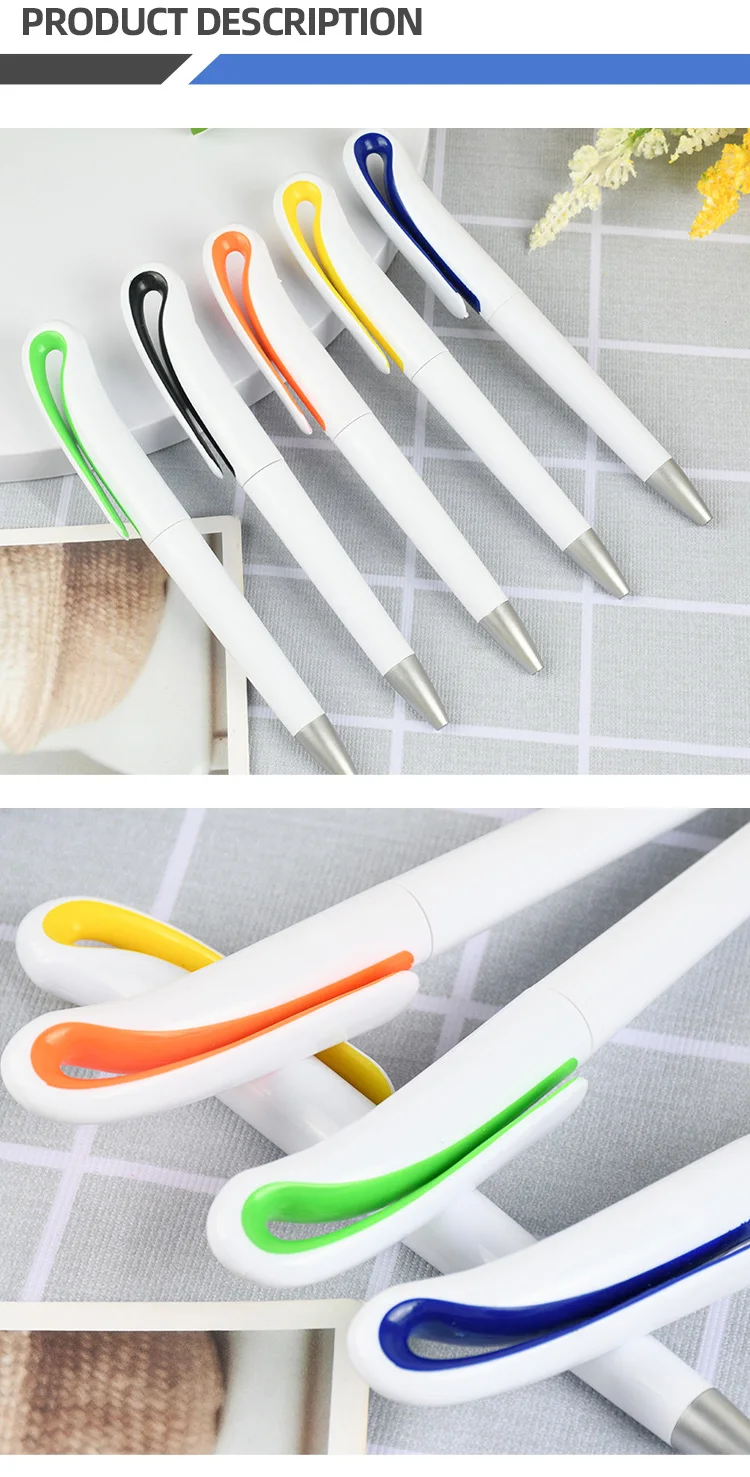 Wholesale Custom Logo Sports Ballpoint Pens Promotional Advertising Pen for Home/Office with DIY Sublimation Decoration Blank