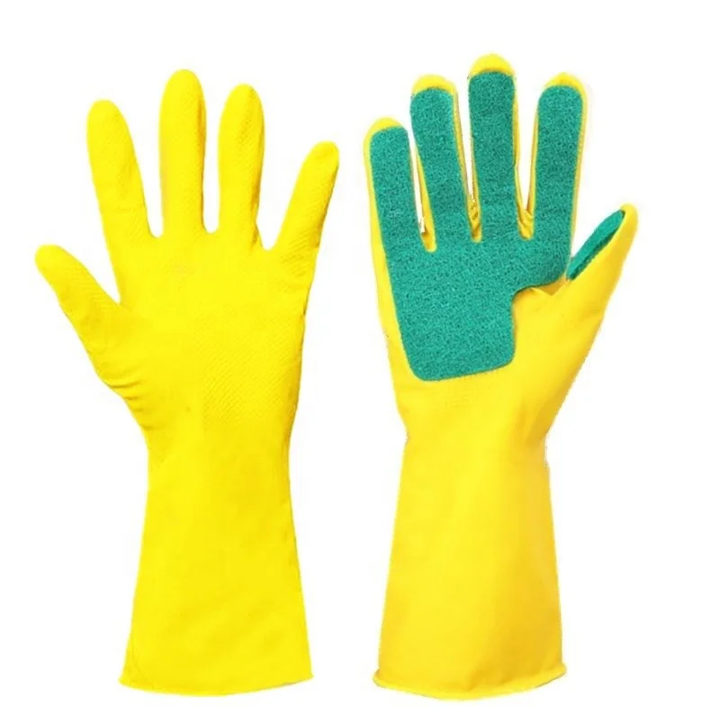 dishwashing sponge gloves