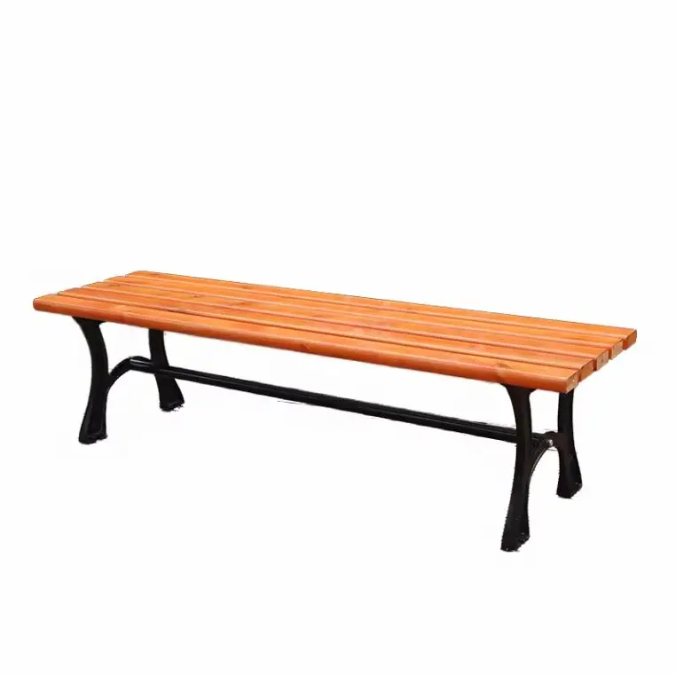 Leisure Chair Outdoor Playground Equipment Wooden Bench for Park