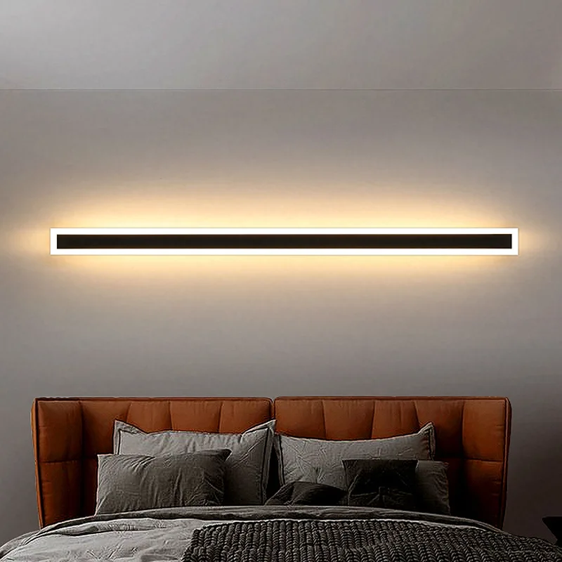 Modern Decorative Linear Steel LED Wall Light New Design for Indoor Outdoor Acrylic Shade Steel Iron Body ROHS Certified Auto