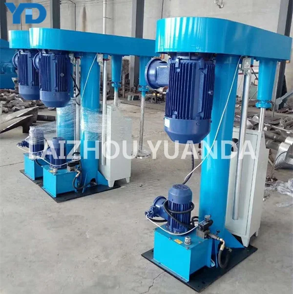 Excellent Performance High Speed Paint Mixer With 200L Mixing Tank Pigment High Speed Disperser for Construction Work