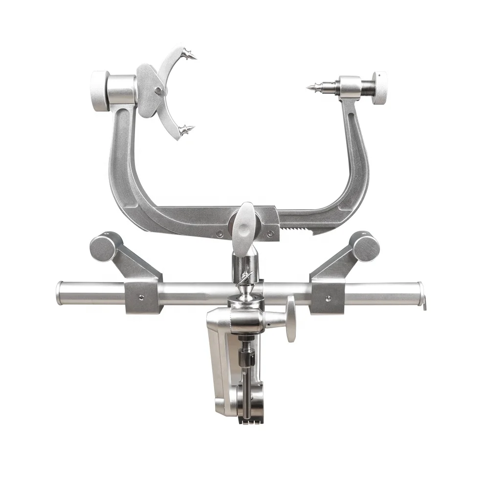 Medical 3 Pin Mayfield Skull Clamp With Headrest Head Frame For