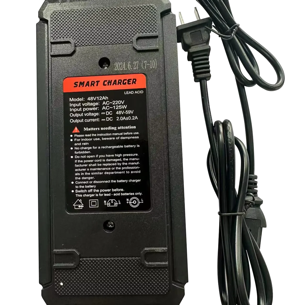 48v12ah Electric Bike Battery Charger - Efficient & Reliable